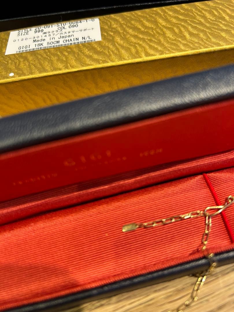 GIGI ゴールドネックレス ドゥーズィエムクラス