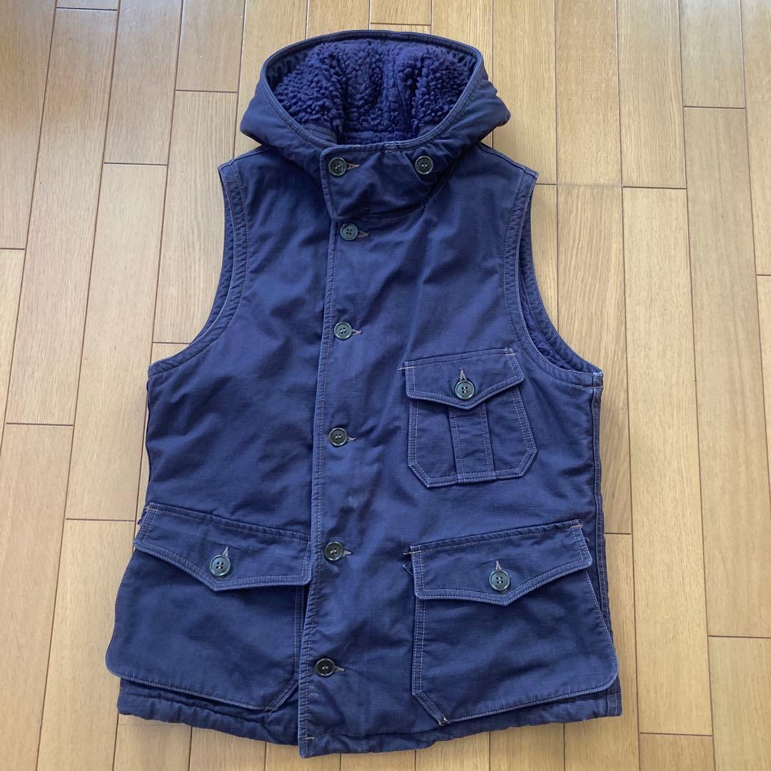 フリーホイーラーズ AIR CREW ATTACHED HOOD VEST36
