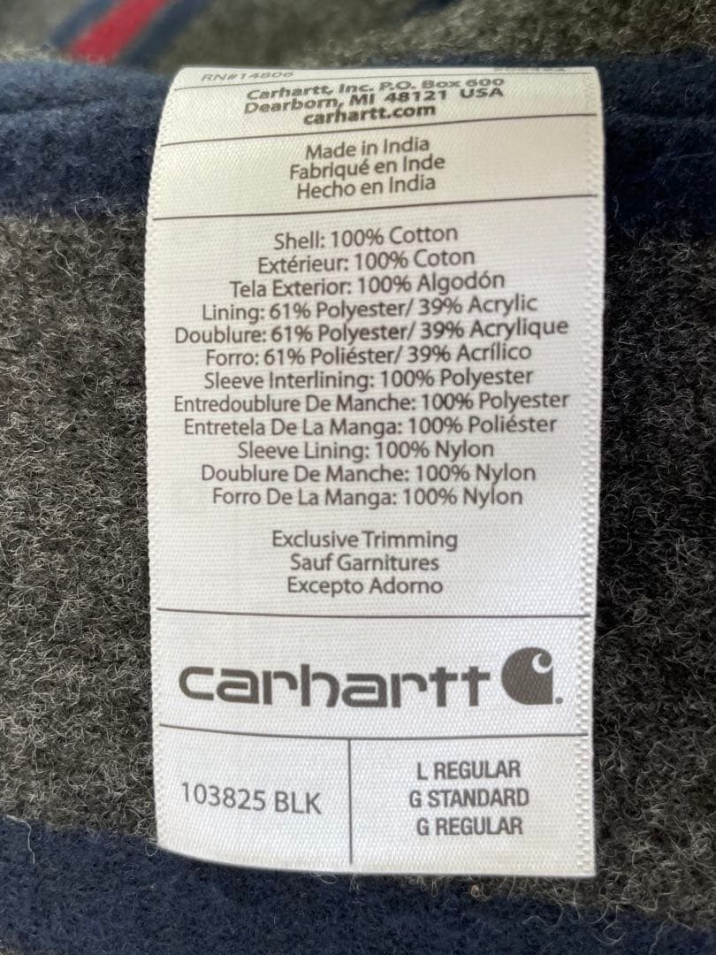 Carhartt チョアコート C01-M カバーオール L (ルーズフィット)