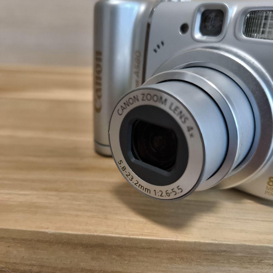 Canon PowerShot A580 コンパクトデジタルカメラ　単3電池式