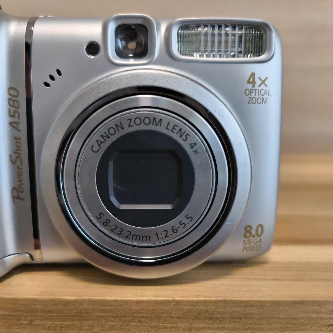 Canon PowerShot A580 コンパクトデジタルカメラ　単3電池式