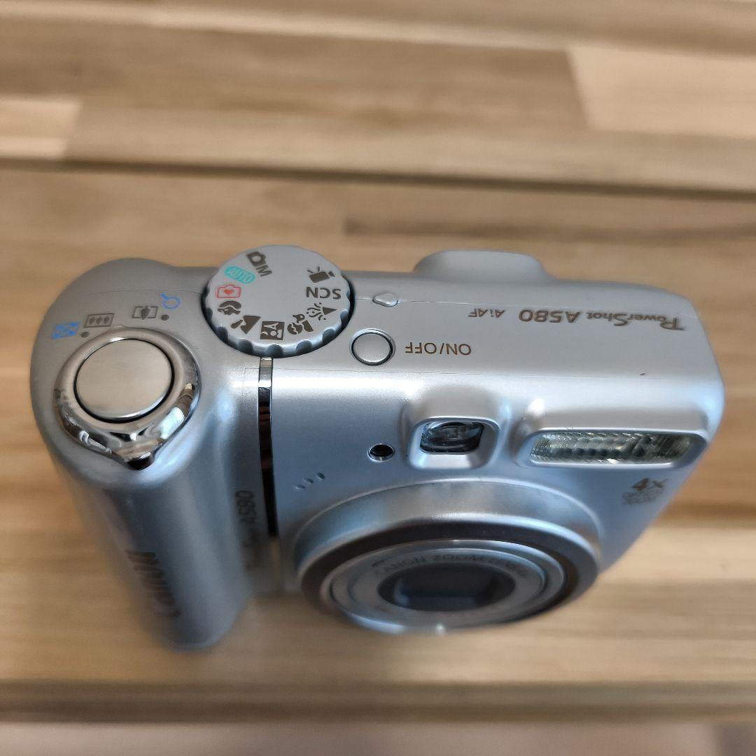 Canon PowerShot A580 コンパクトデジタルカメラ　単3電池式