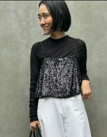 【AYAKANEKO×L'ESSAGE】コクーンパンツ ホワイト　白　金子綾