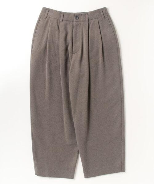 パンツ my beautiful landlet TUCK WIDE PANTS