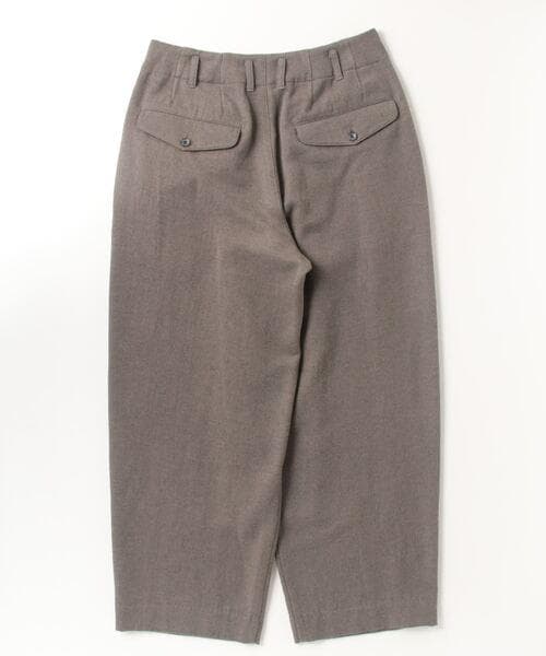 パンツ my beautiful landlet TUCK WIDE PANTS