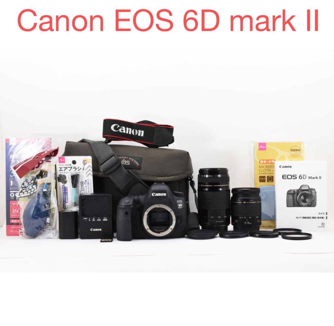 デジタル一眼レフカメラ Canon EOS 6D Mark II