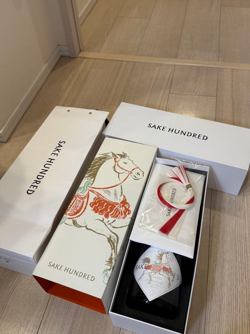 【抽選限定】百光 BYAKKO 正月デザイン720ml 新品 専用箱付きで贈答用