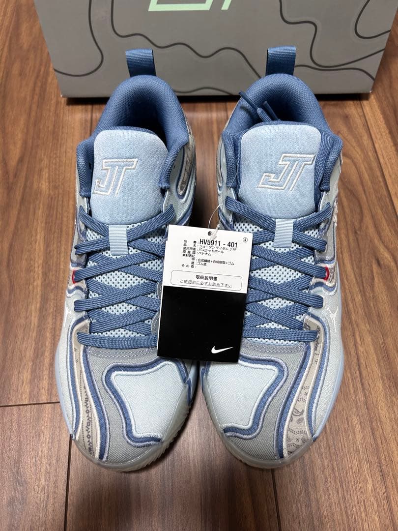 シューズ(男性用) NIKE JORDAN TATUM 3 PF BLUE DENIM 28