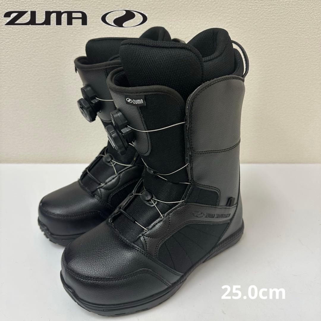 ZUMA スノーボードBOAブーツ 女性用 ブラック 25.0cm