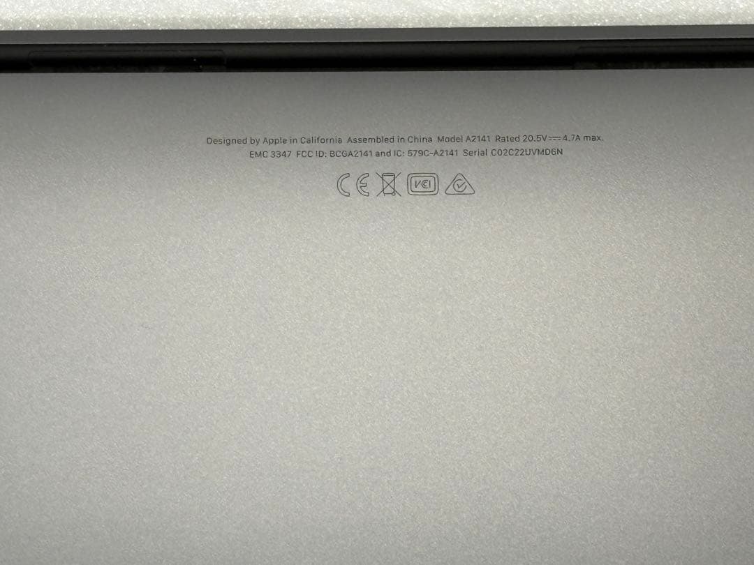⭐️M898A⭐️ MacBook A2141 i9 2.3GHZ