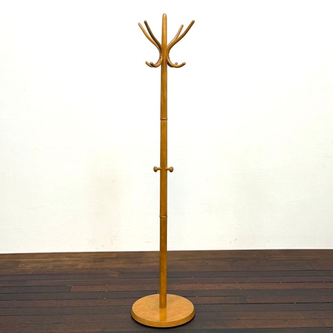 H19K56b 秋田木工 コートスタンド45