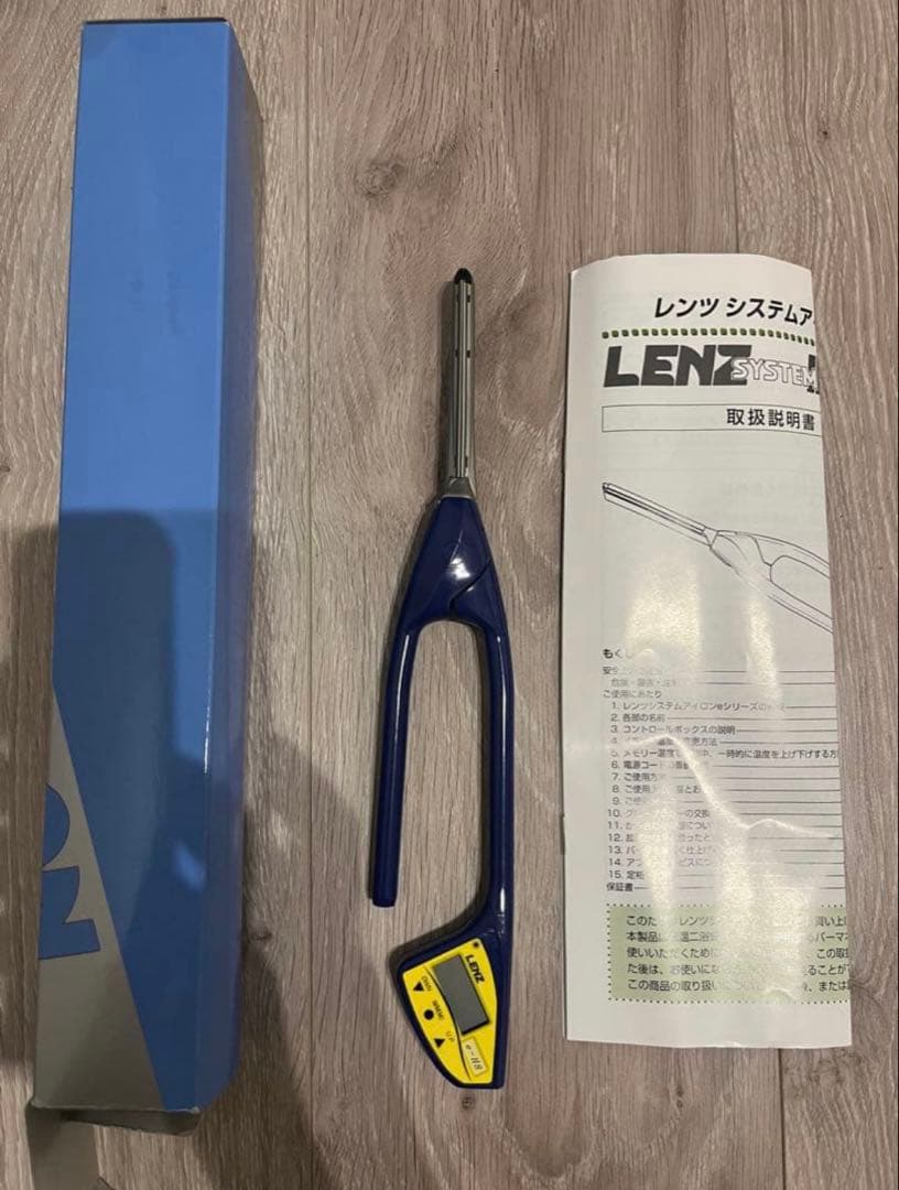 LENZ デジタル温度計　レンツ　アイパー　アイロン　ヒラアイロン