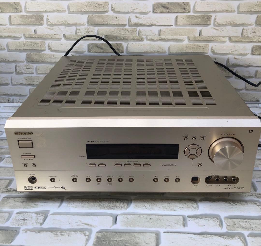 ONKYO TX-SA601 サラウンド6.1ch AVアンプ動作品(A42)