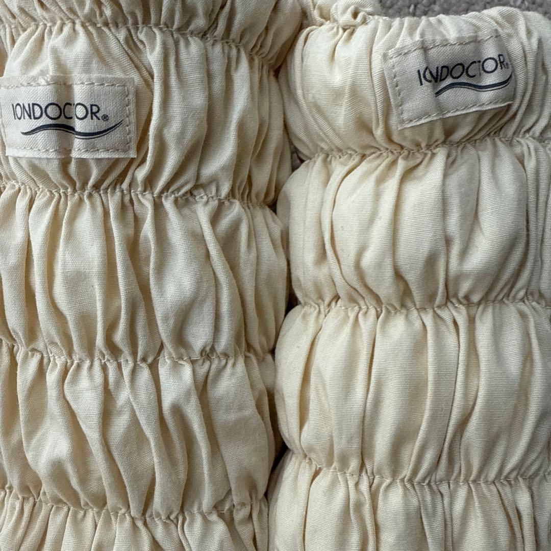 イオンドクター レッグウォーマー アイボリー