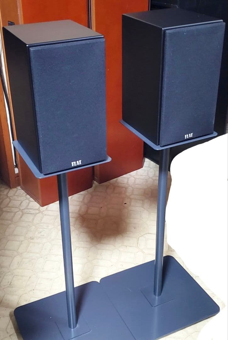 良品 ELAC エラック BS72 ブックシェルフスピーカー スタンド付き