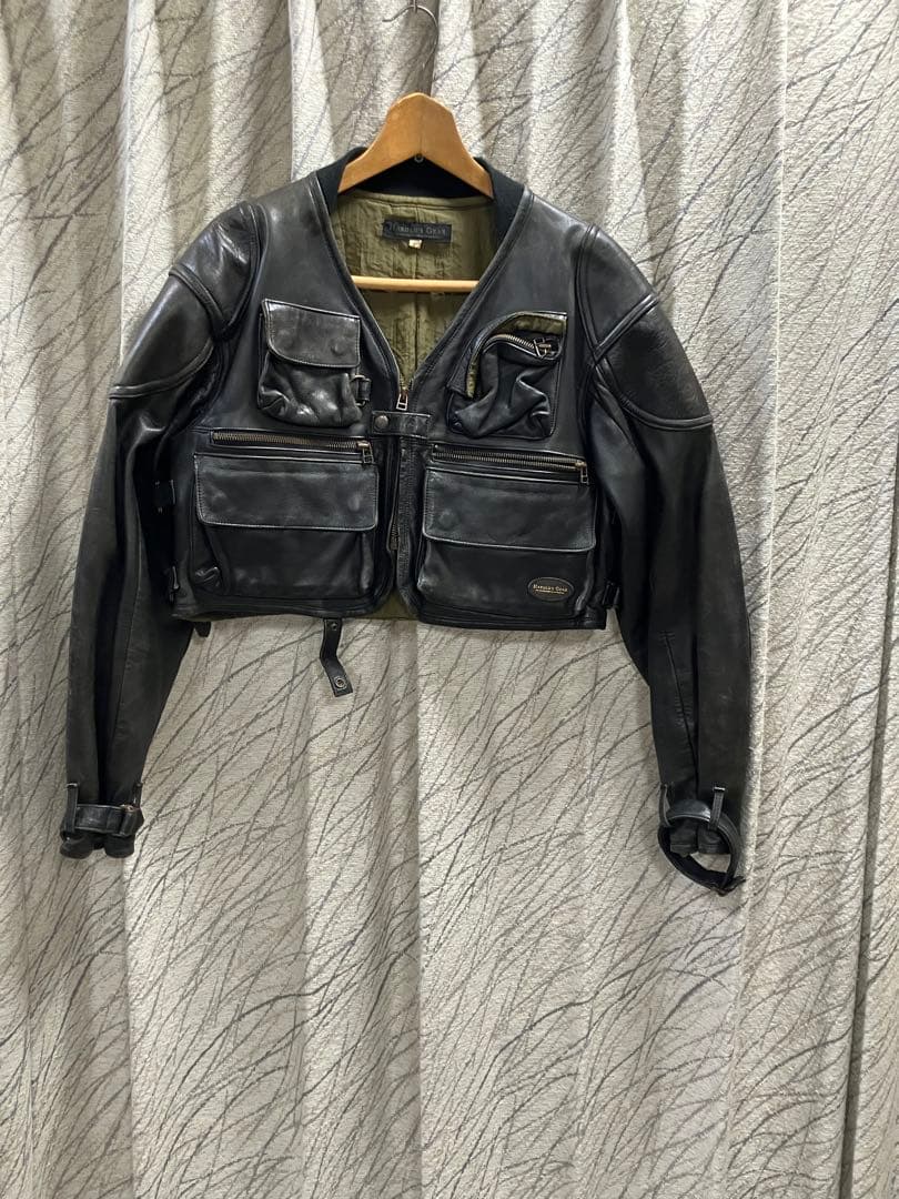 HAROLD'S GEAR ハロルズギア ベリーショートレザージャケット