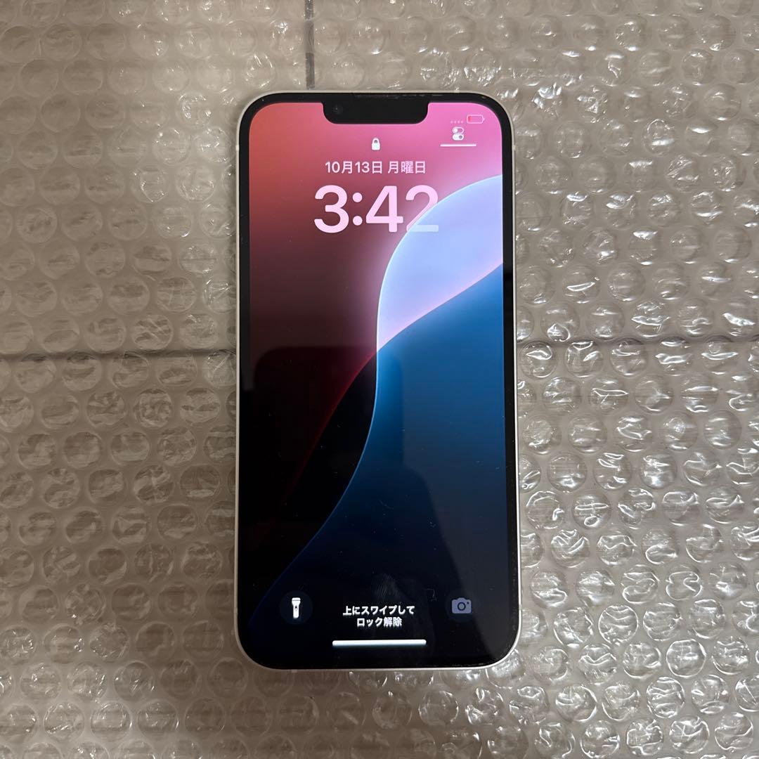iPhone13 128GB SIMフリー　ホワイト