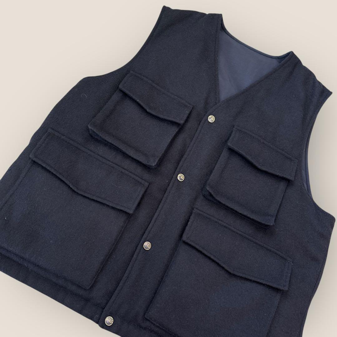 新品⭐︎Pilgrim Surf+Supplyリバーシブルベスト⭐︎