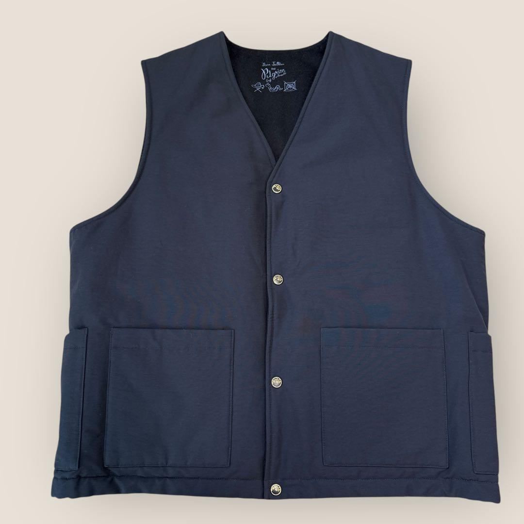 新品⭐︎Pilgrim Surf+Supplyリバーシブルベスト⭐︎