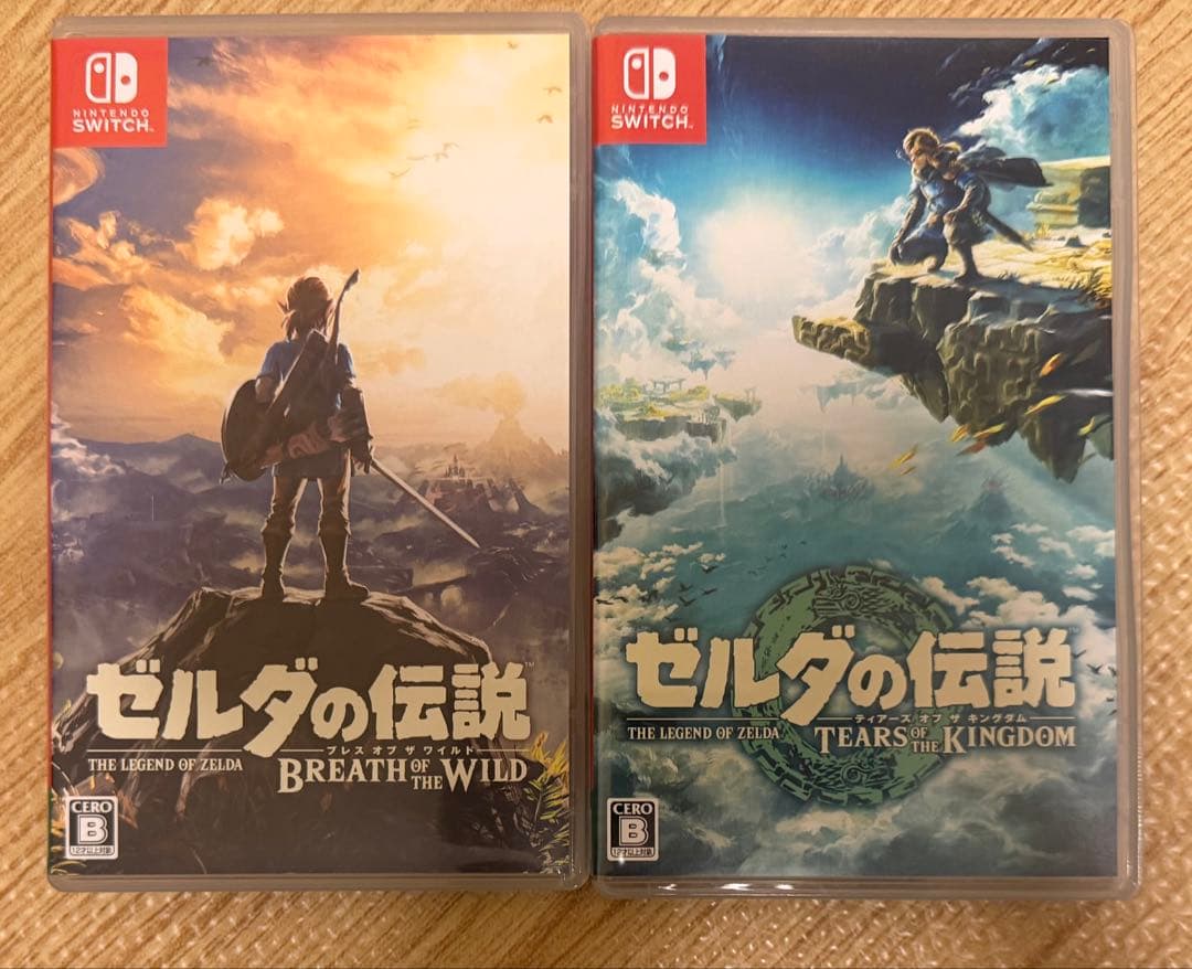 ゼルダの伝説　ブレワイ、ティアキン