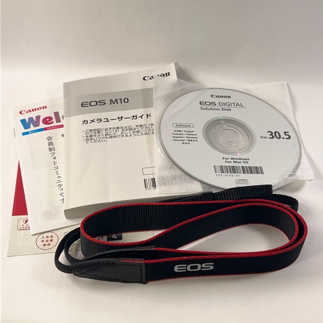 CANON EOS M10 ダブルズームキット