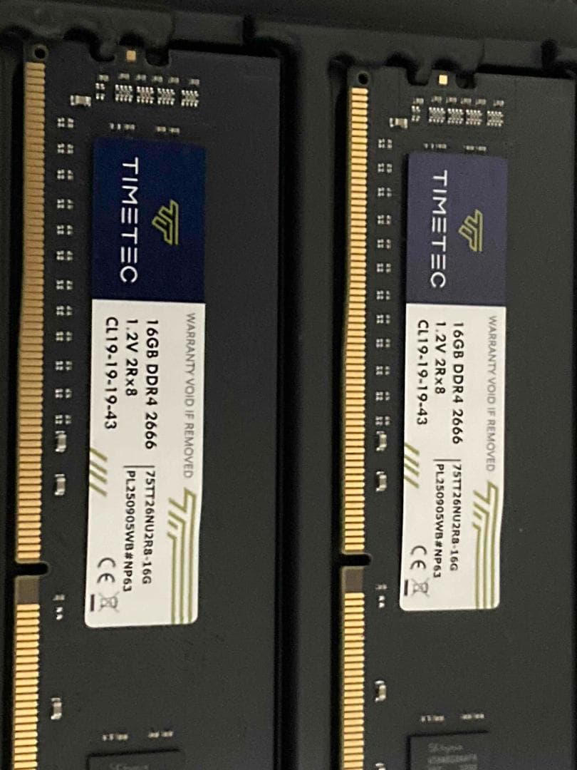Timetec プレミアム 32GB DDR4-2666 メモリキット