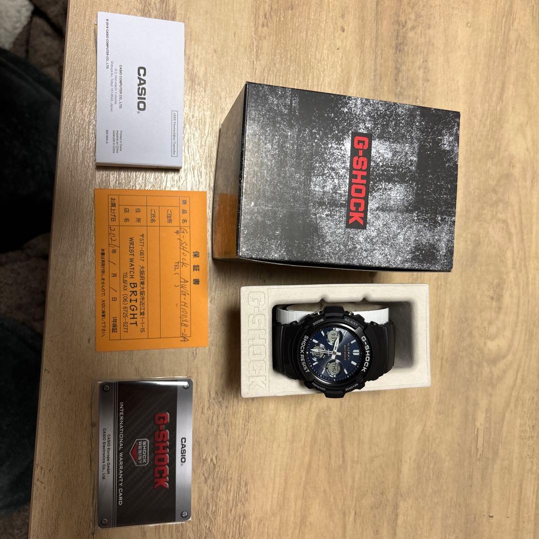 ［新品・未使用］G-SHOCK AWG-M100SB-2AER