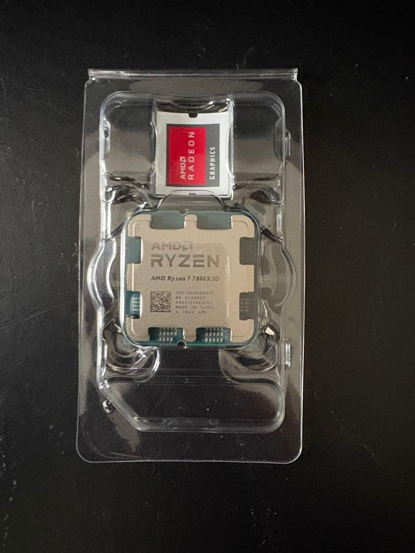 AMD Ryzen 7 7800X3D バルク