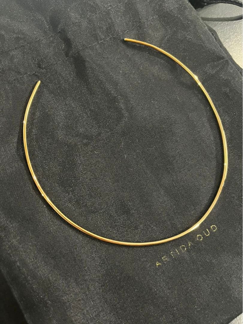 ARTIDA OUD bone オーガニックthin チョーカー ネックレス