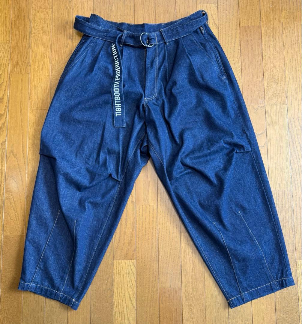 タイトブース　DENIM BALLOON PANTS Lサイズ