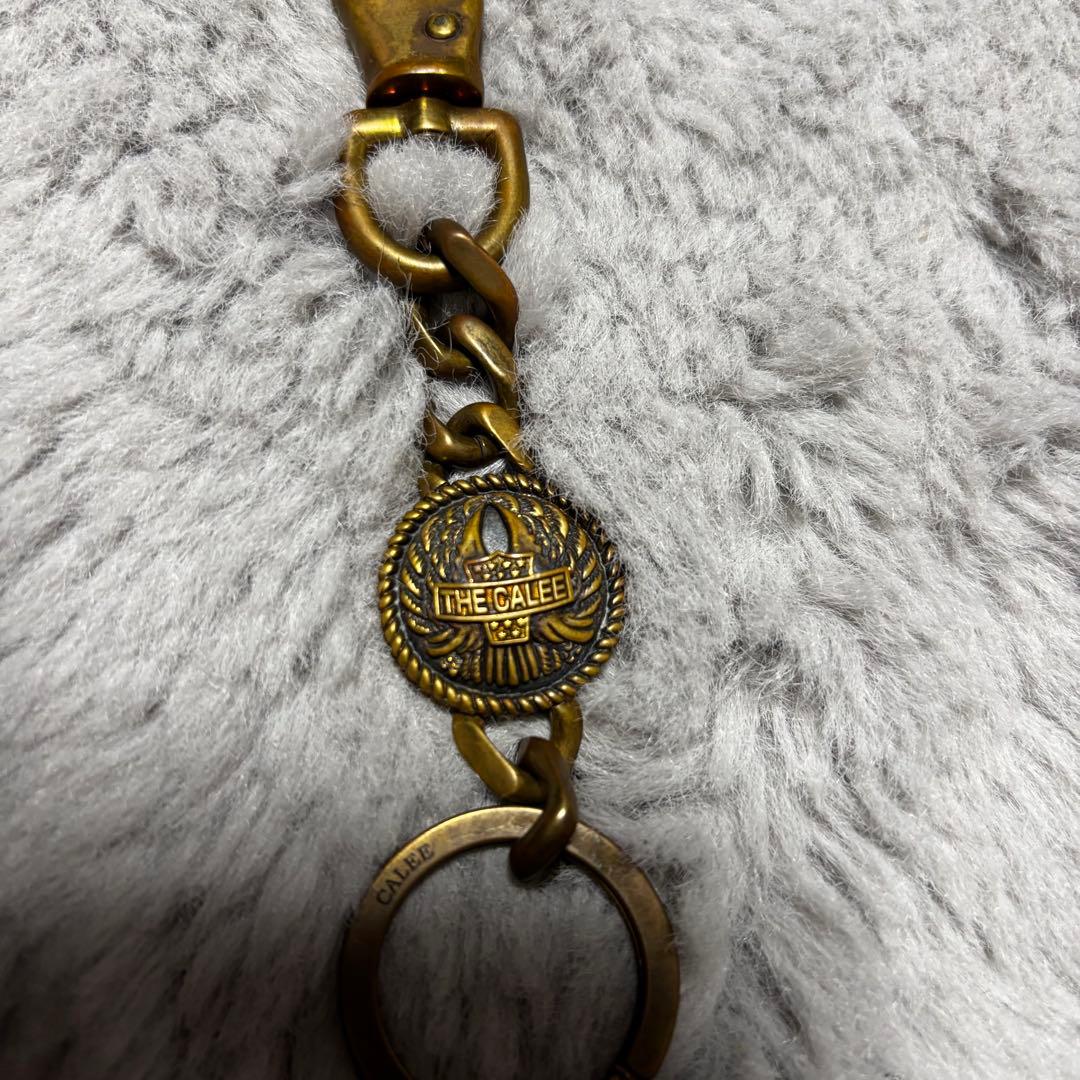小物 calee concho key ring brass