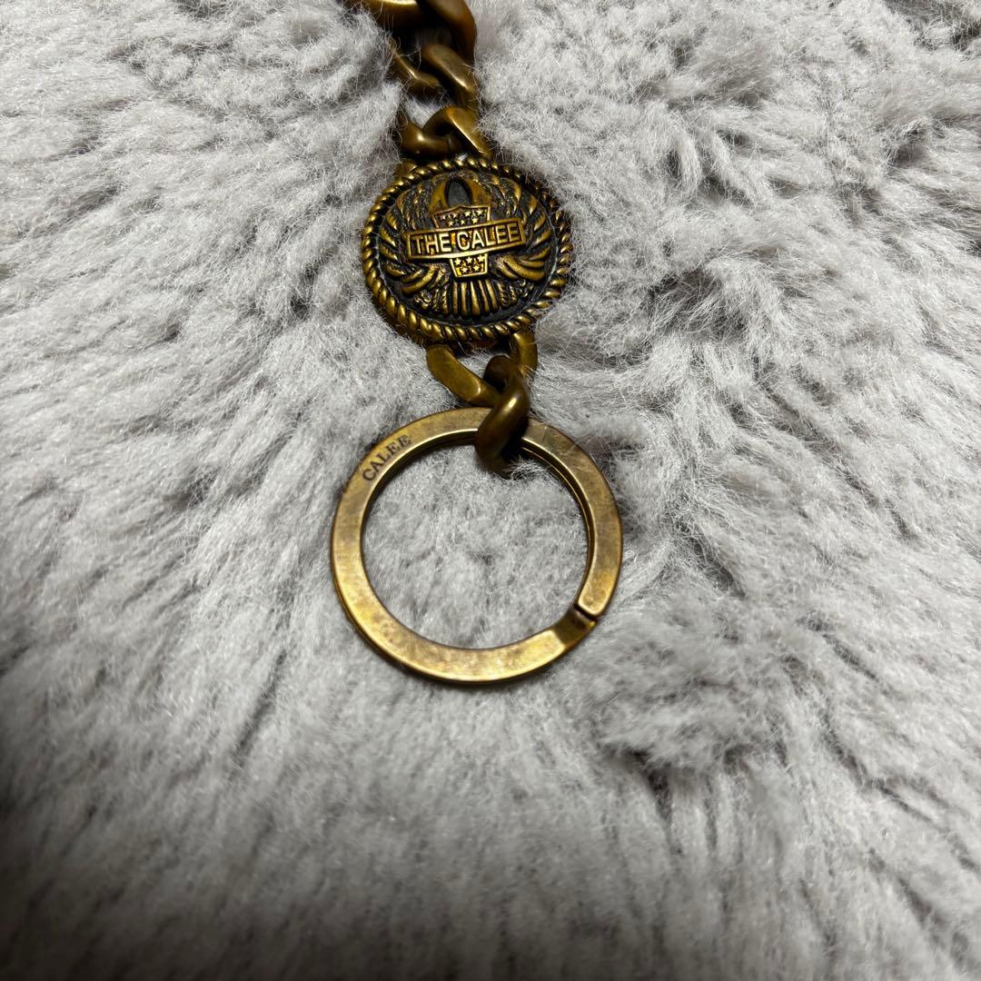 小物 calee concho key ring brass