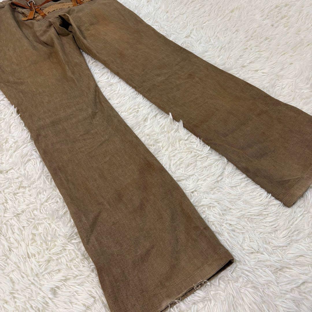 キャピタル　カメラパンツ　ズボン　XL 大きいサイズ　フレアパンツ　ブーツカット