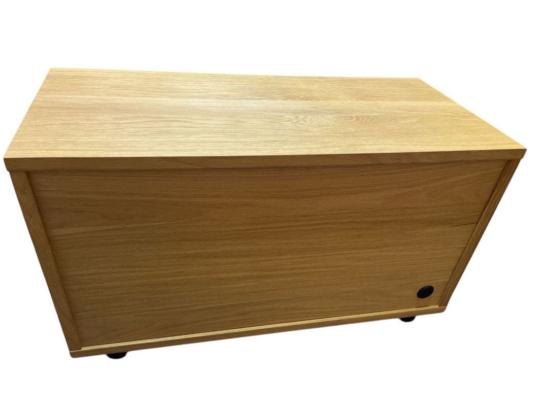 美品　無印　テレビボード　スタッキングキャビネット　オーク