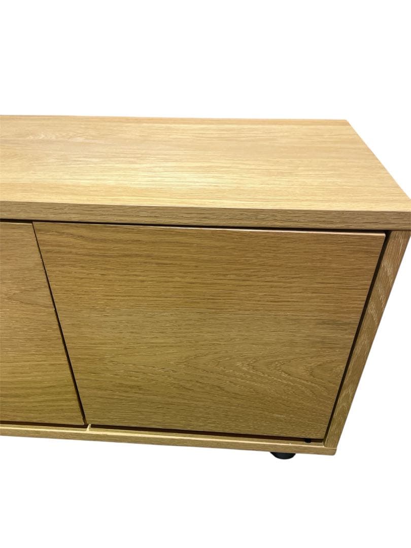 美品　無印　テレビボード　スタッキングキャビネット　オーク