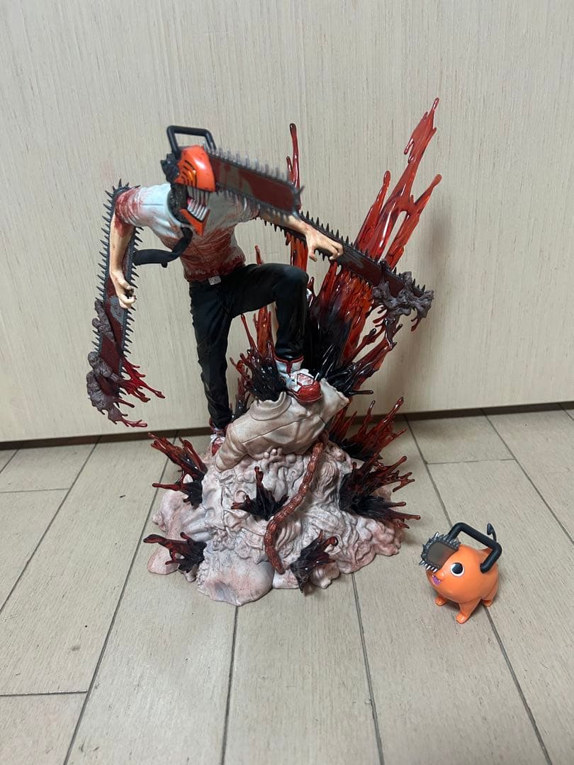 渋谷スクランブル チェンソーマン 1/7 スケール　フィギュア　開封済