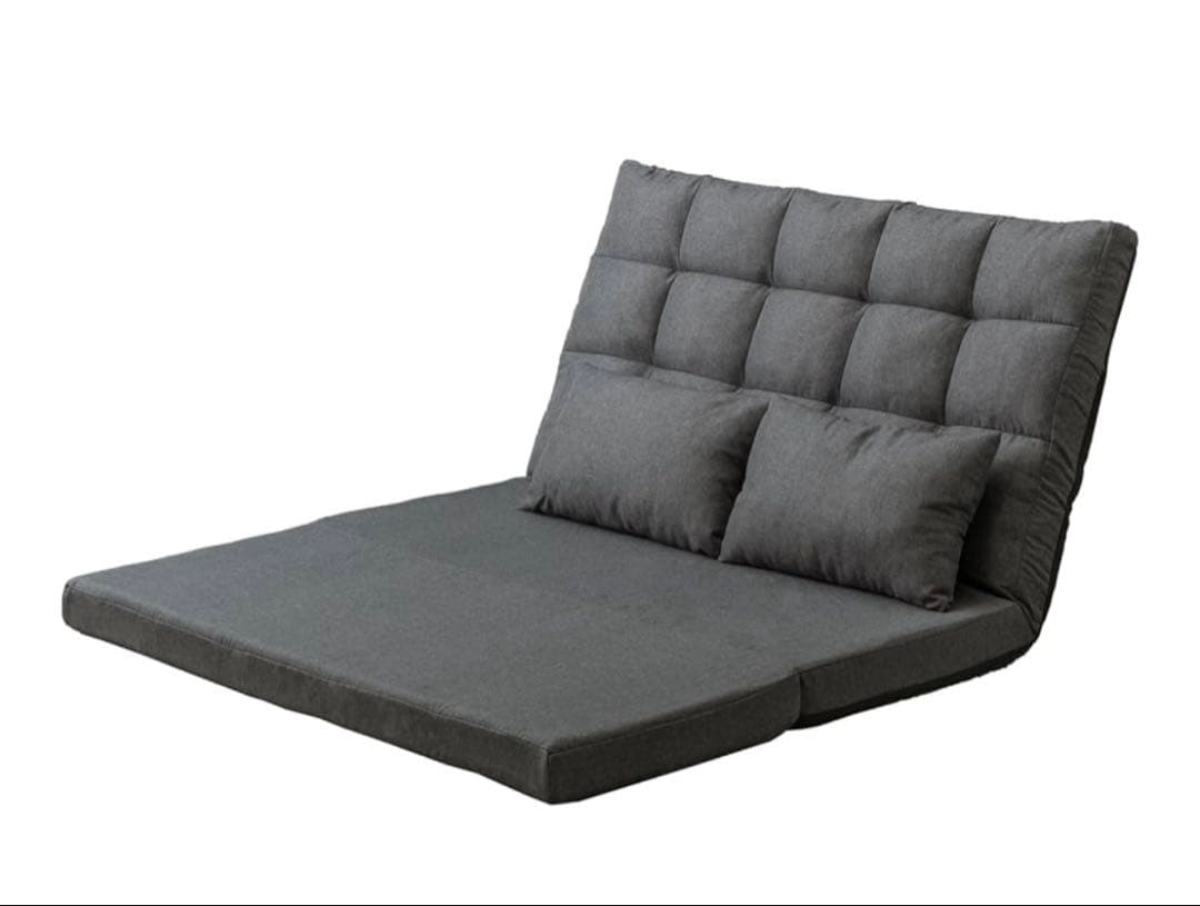 新品‼️タンスのゲン✨ソファーベッド 3WAY 幅130 クッション付 座椅子