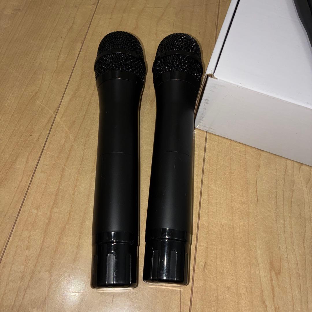 SOUNDPURE 8011IIマイク2本受信機 ワイヤレスマイクセット中古美品