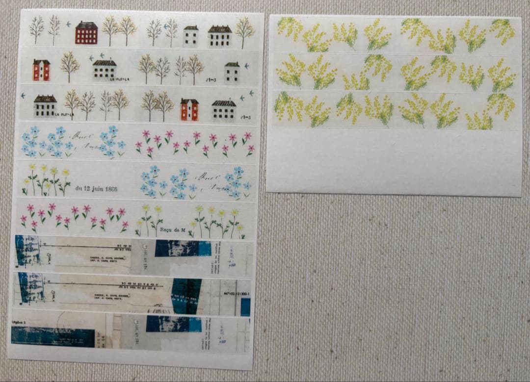 ヨハク　マステ281種各約50cm クリアマステ27種各6片　お裾分け切り売り