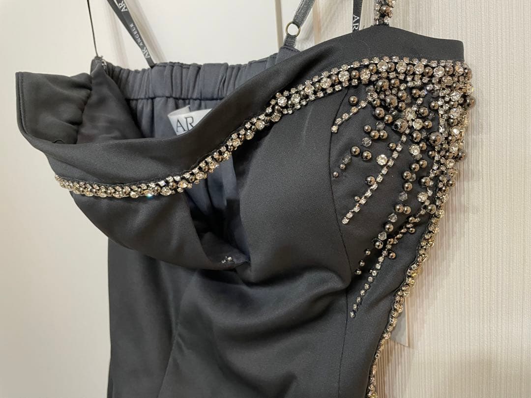 エンジェルアール　ミニドレス　ダークグレー　M