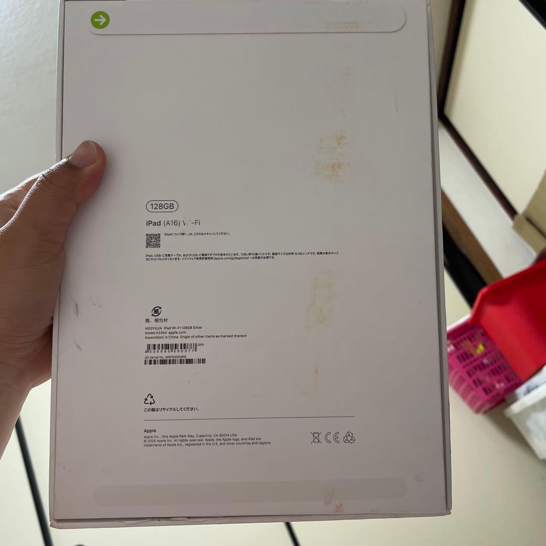 iPad本体 Ipad A16