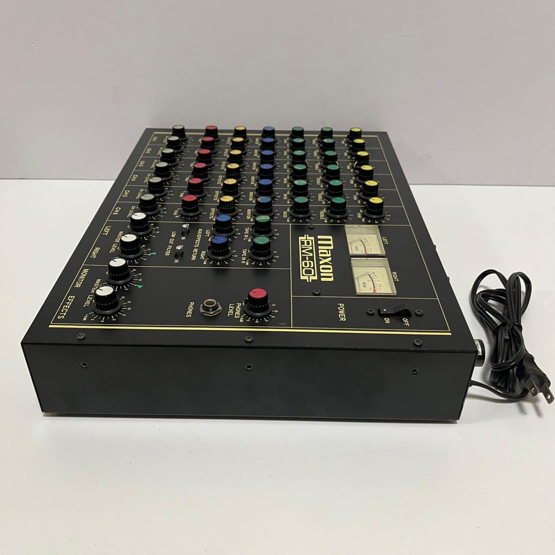 Maxon RM-60 ステレオ ミキサー マクソン