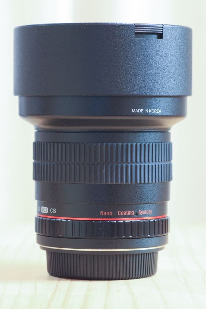 SAMYANG F2.8/10mm 超広角レンズ　キヤノンEF-Sマウント