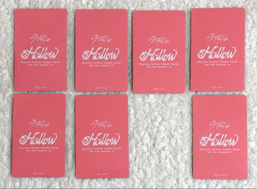 【7枚セット】 straykids 会場限定 Hollow オフイベ 2/1