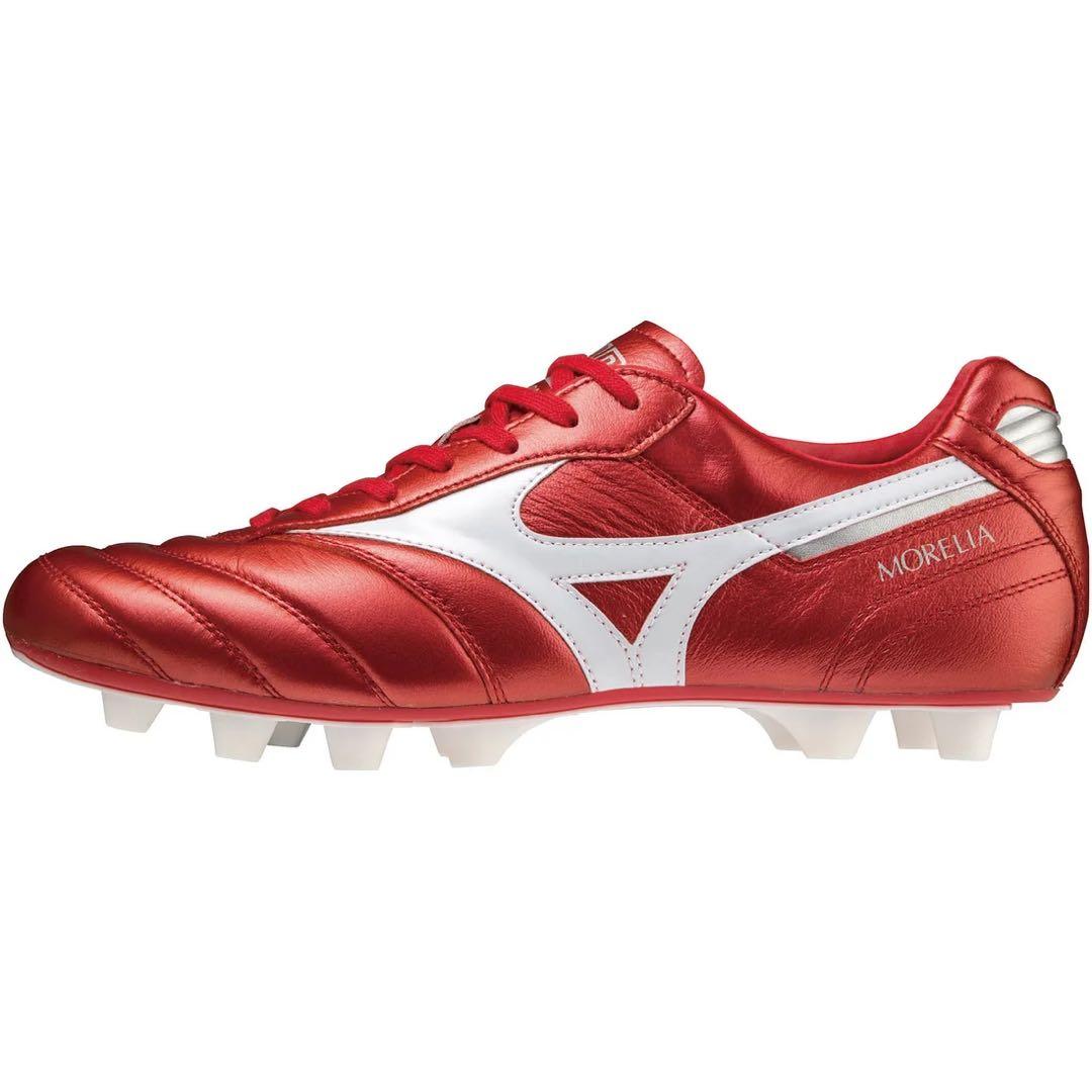 ミズノ モレリア II JAPAN (レッド×ホワイト) 25.0cm