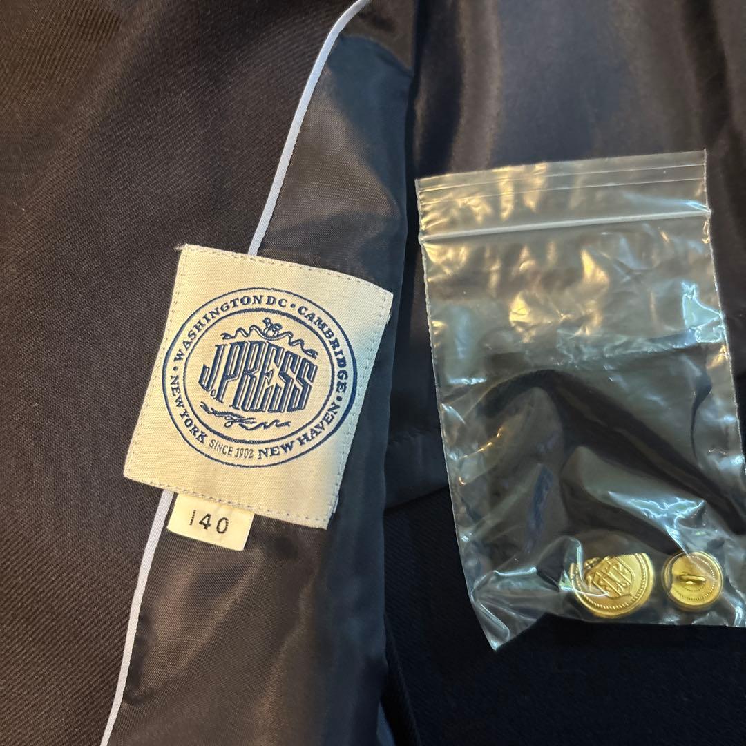 ジェイプレス　男の子　スーツ5点セット　卒服　フォーマルスーツ　140cm