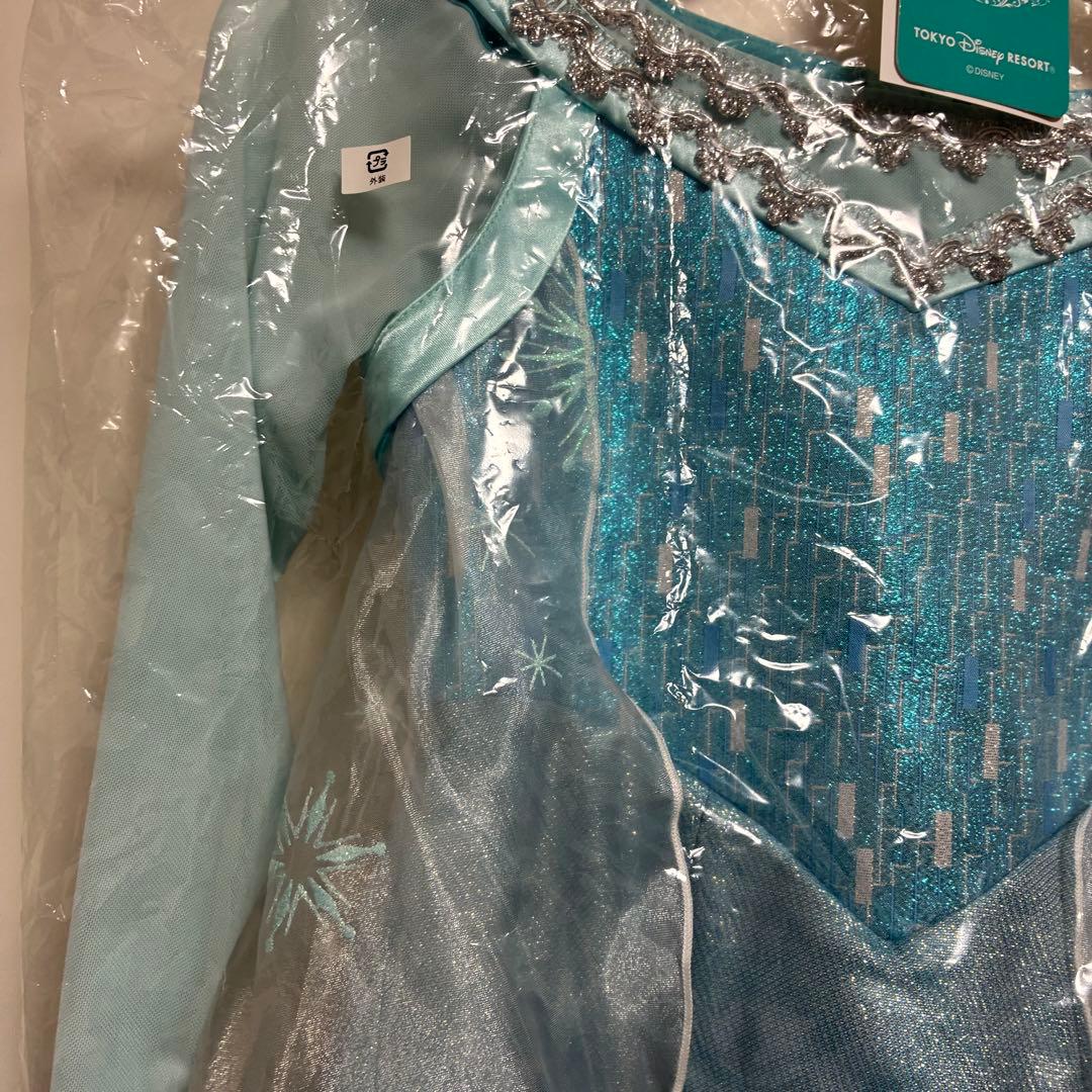 【新品】アナ雪　エルサ　なりきり　ドレス 130cm ディズニーリゾート公式