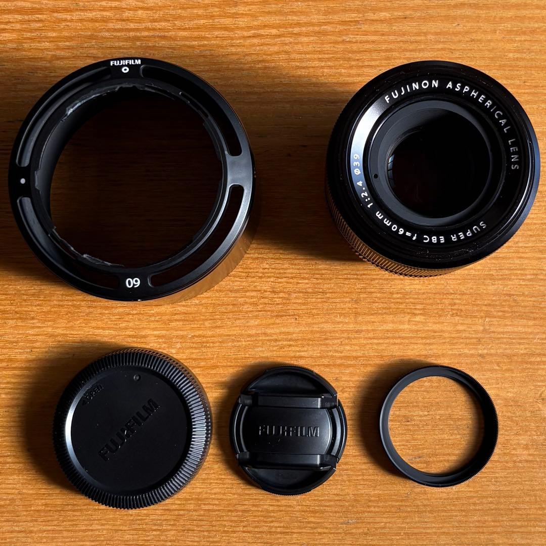 【美品】富士フイルム XF60mmF2.4 R Macro