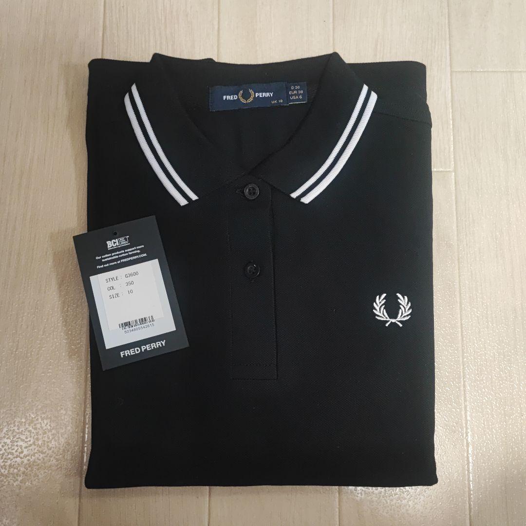 fred perry ポロシャツ G3600 ブラック