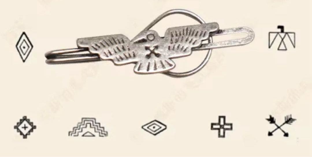 RRL ダブルアールエル　ネクタイピン ラルフローレン クリップ サンダーバード